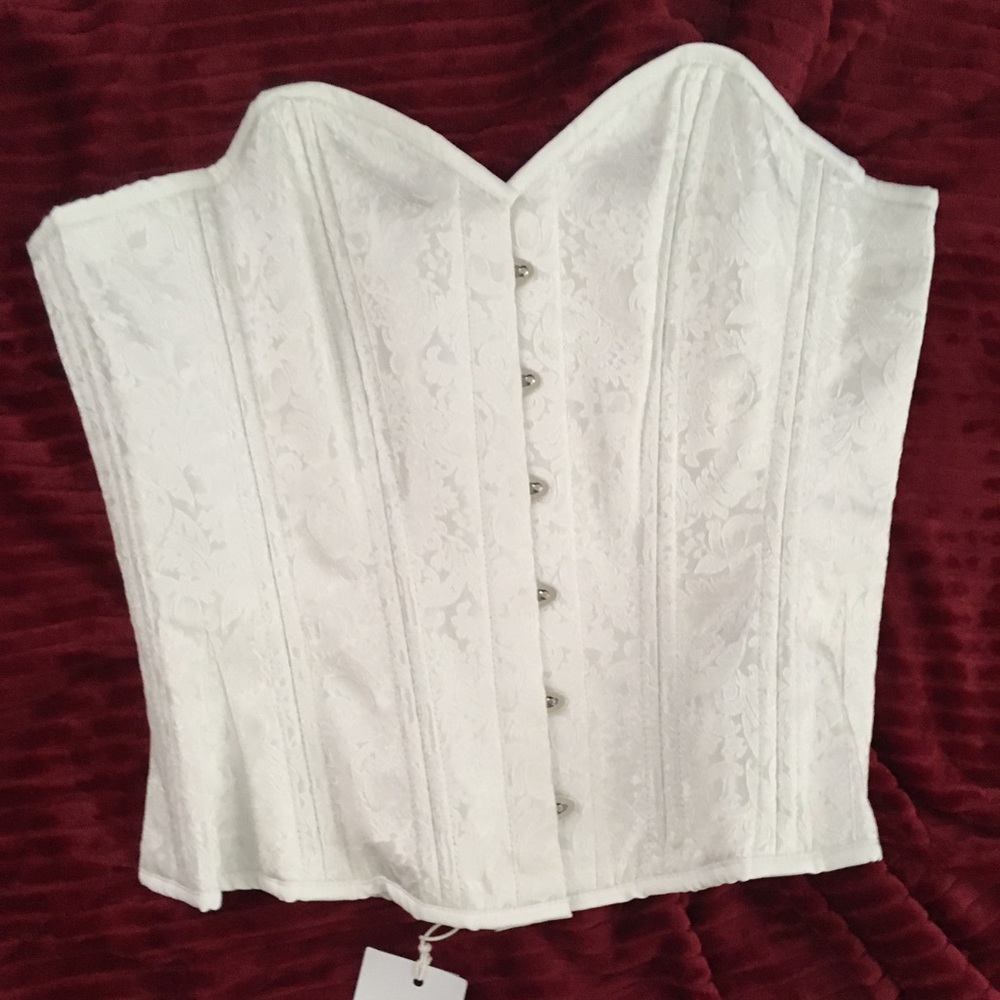 Brocade and steel corset 16/18
